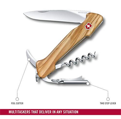 Victorinox 0.9701.64 Wine Master Olive With Pouch 130mm For the Wine Connoisseur