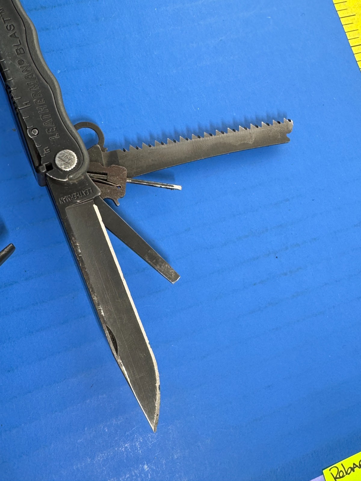 Leatherman BLAST Multi-Tool Black Oxide Multitool w/ Knife Pliers – Parts/Repair