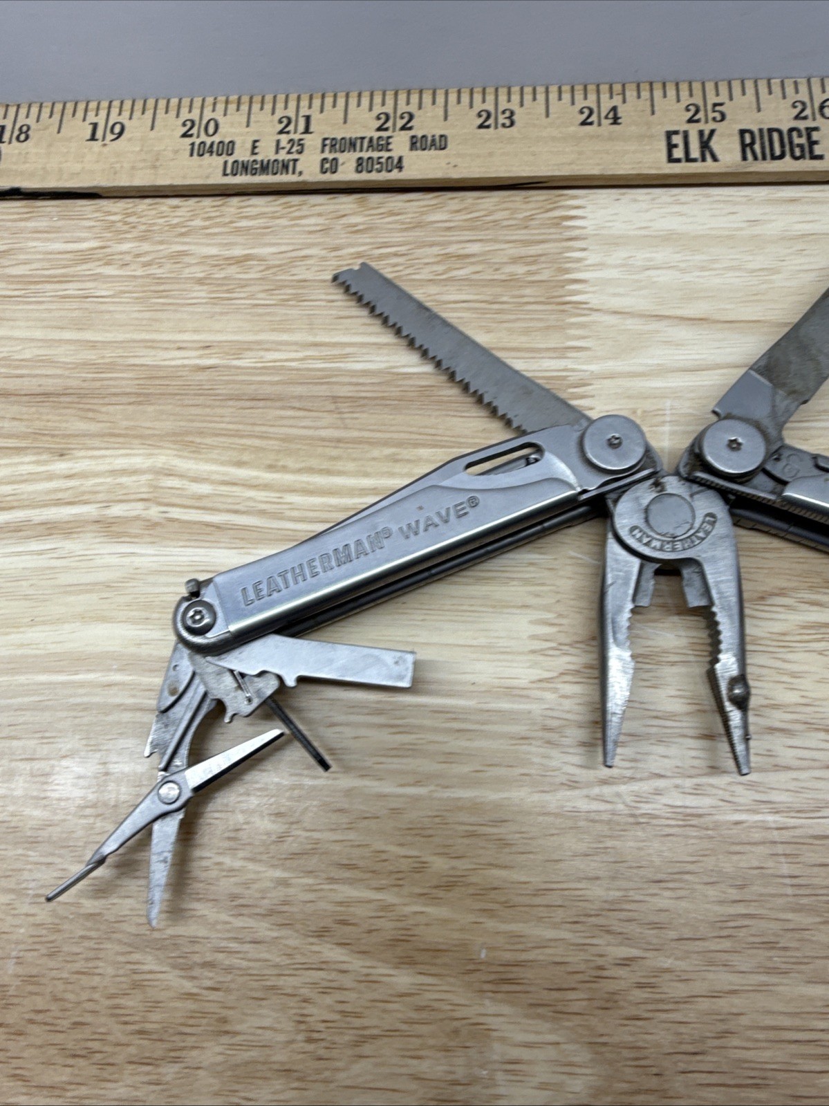 Retired Leatherman Wave Original Date Code 0711 (July 2011) Multi Tool Nice