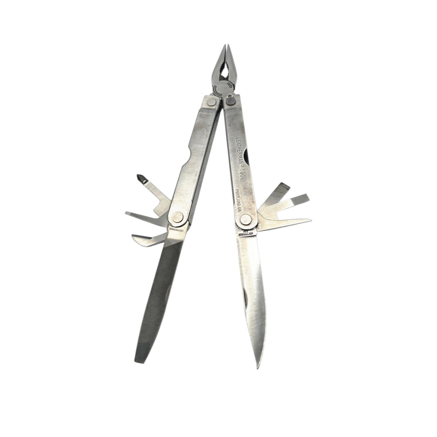 Vintage Leatherman PST – Multi-Tool w/ Leather Sheath USA Made – Used