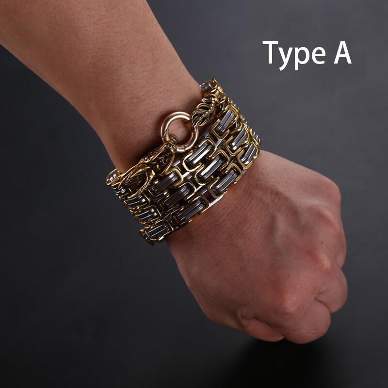 Hot Mens Tactical Bracelet Titanium Steel Defense Survival Necklace Edc Chain