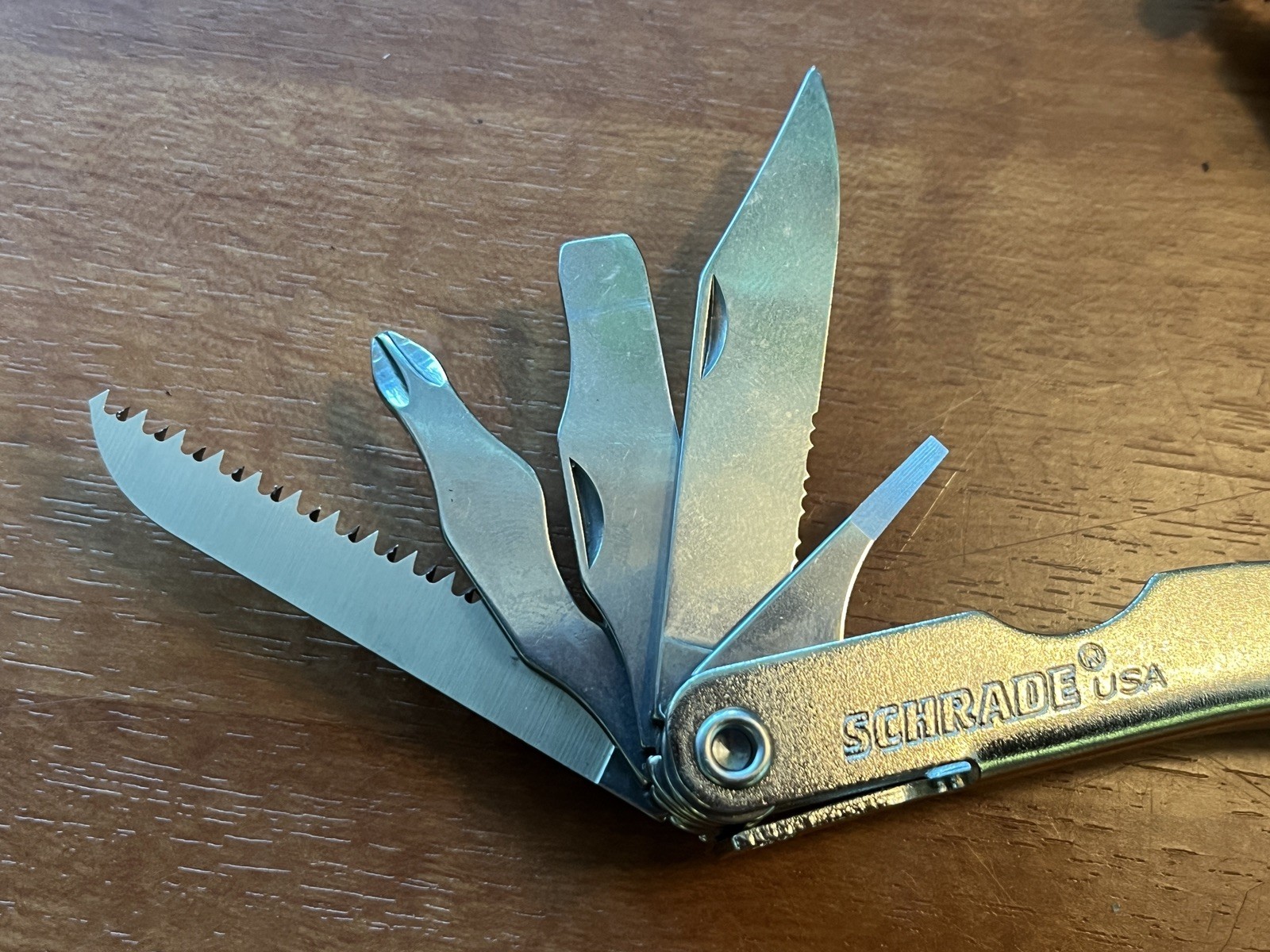Vintage – New – Schrade Tough Vise Grip Multi Tool Pliers ST6 – USA Made