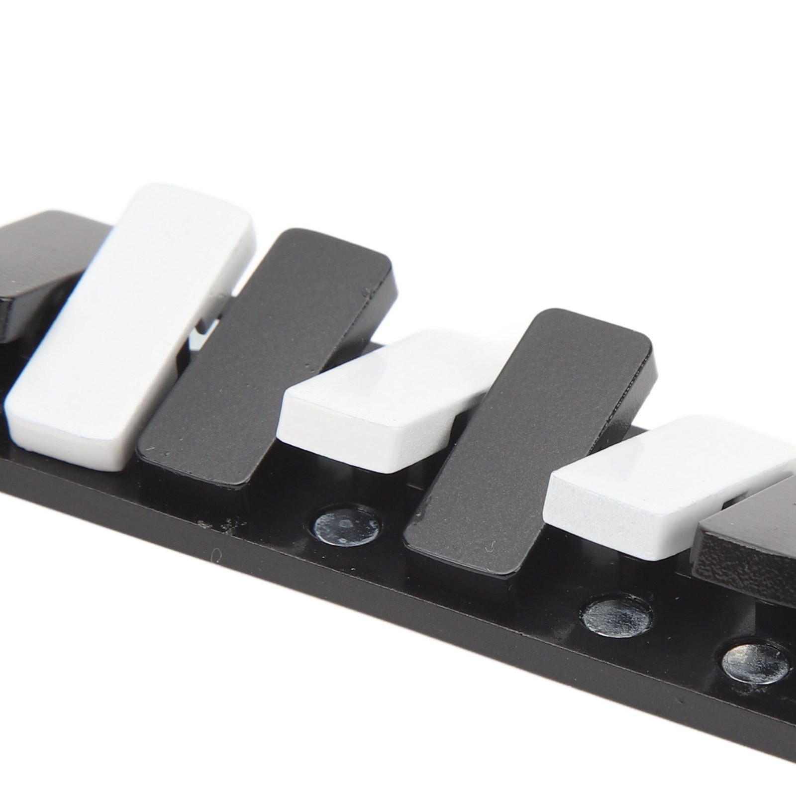 Piano Key Haptic Clicker Toy Zinc Alloy Adult Office Portable ADHD Slider