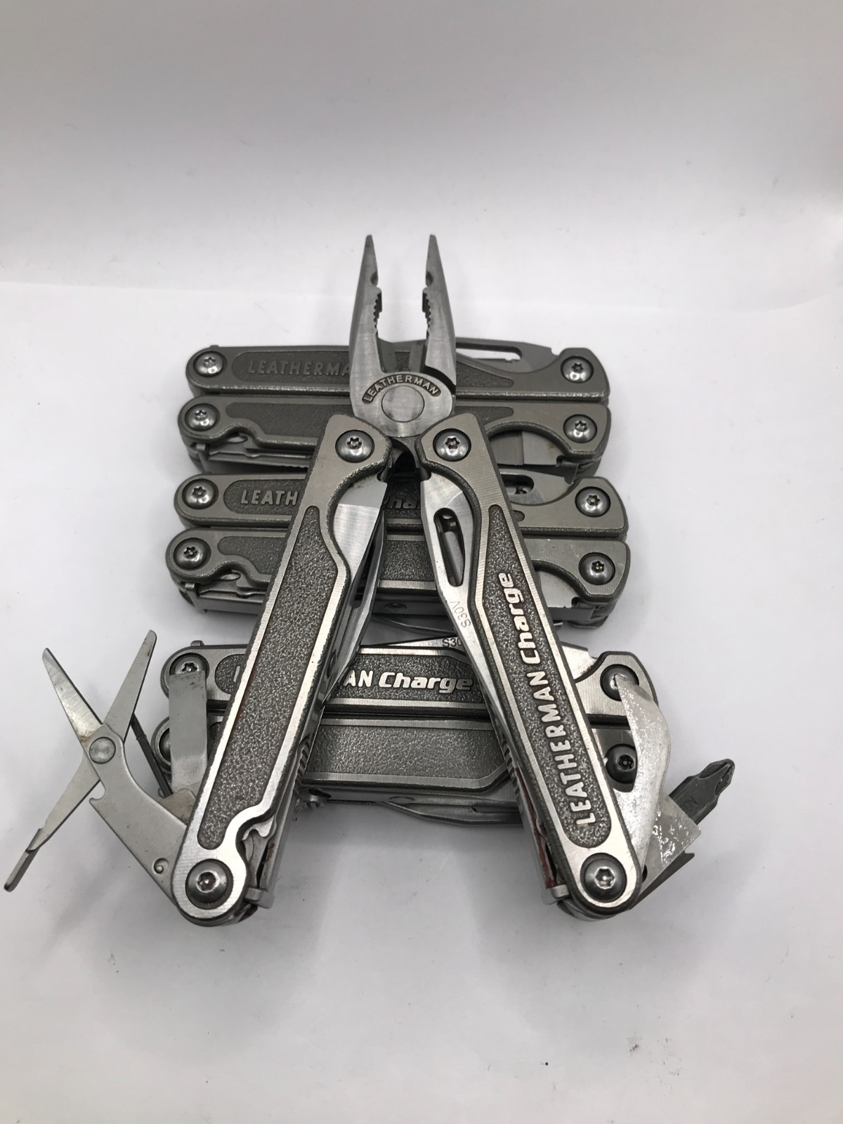 Leatherman Charge TTI Gen1 Titanium S30V NO ® trademark logo rare USED