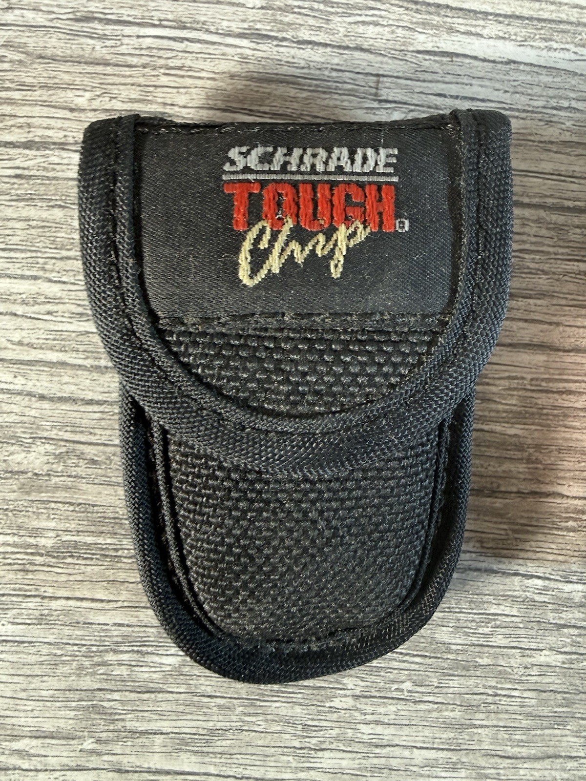 Schrade Tough Chip Red Compact Multi-Tool With Nylon Sheath USA