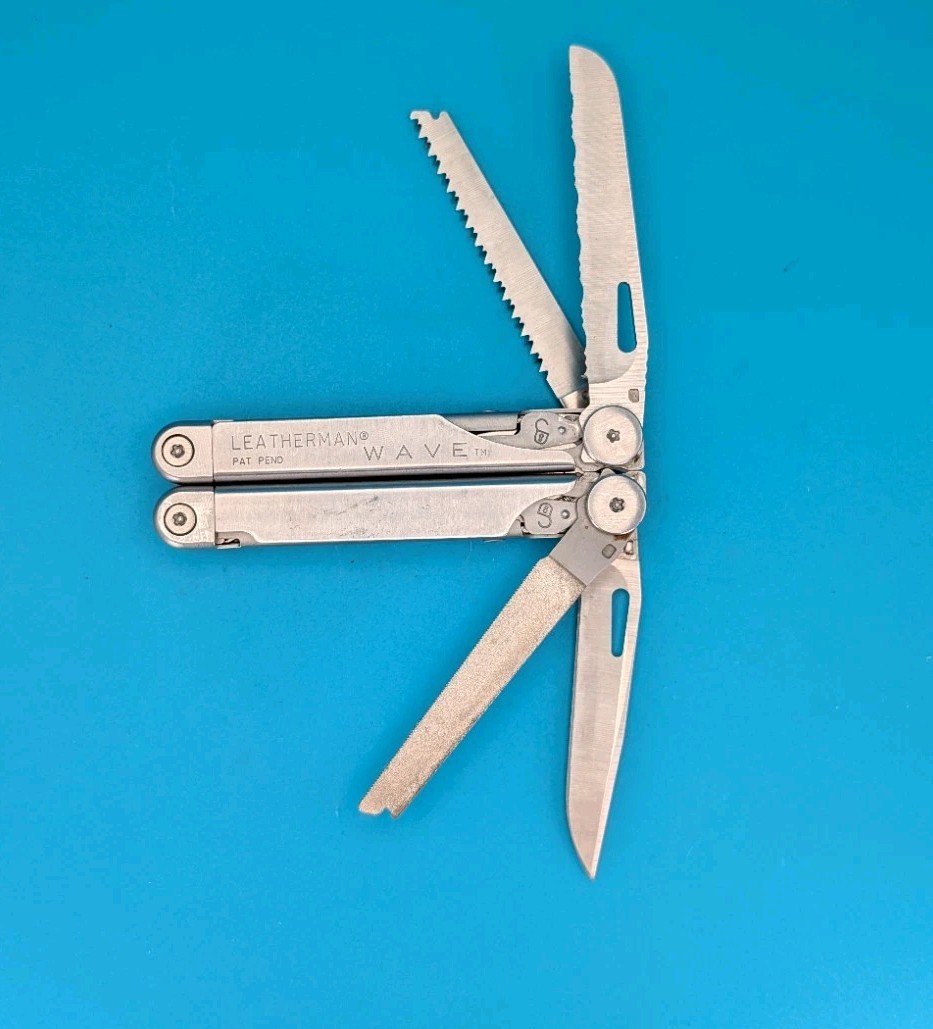 Vintage Leatherman Wave Original Multi Tool! , Dated 0602 (JUNE, 2002)