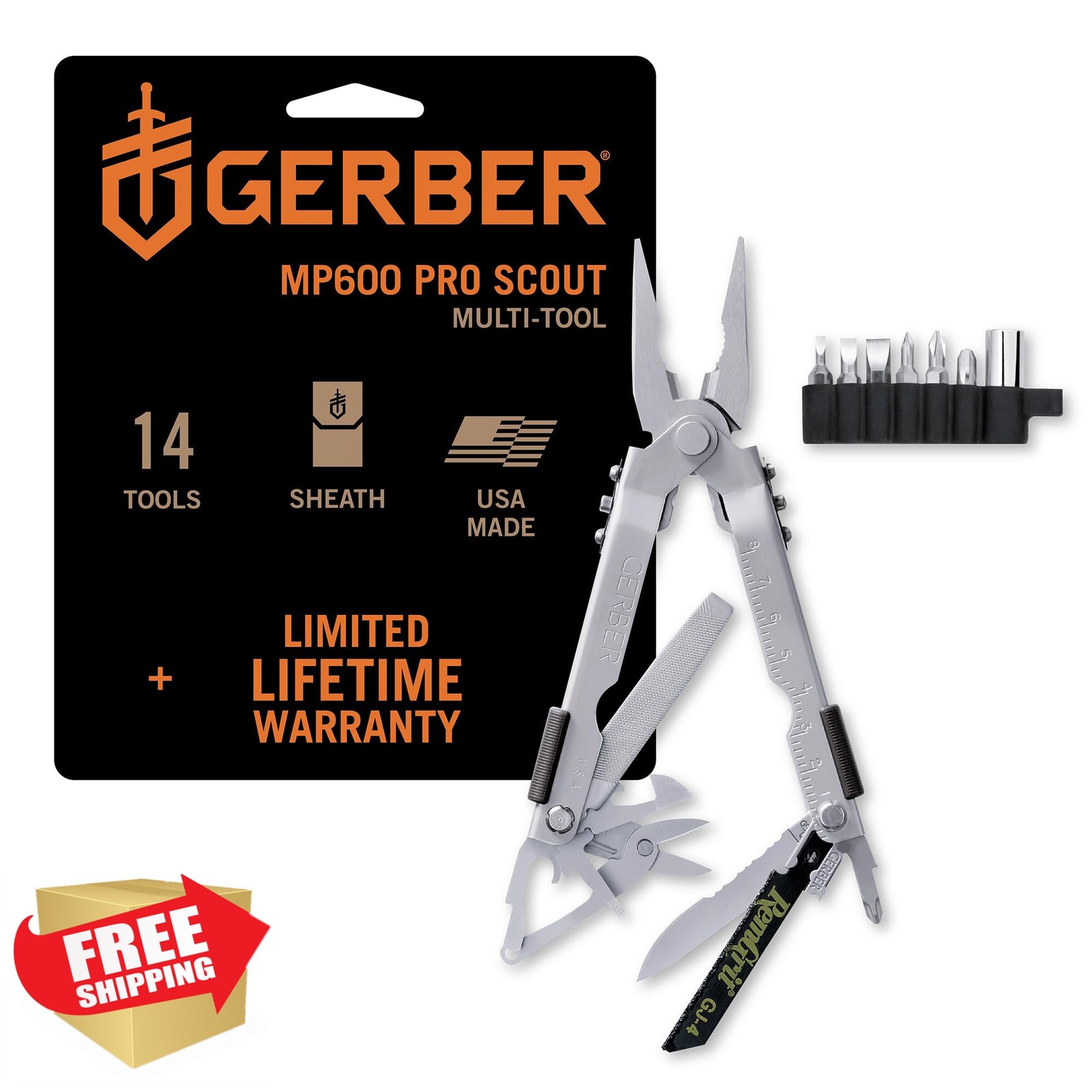 Gerber MP600 Multi-Plier Stainless Steel 13 Tools