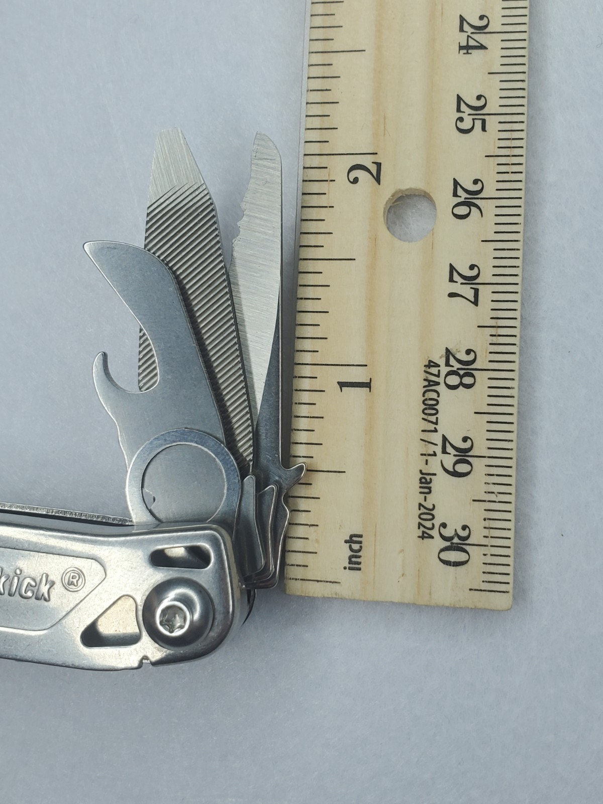 Leatherman Sidekick Multi Tool With Pouch & Carabiner Bottle Opener HEX Tool EUC