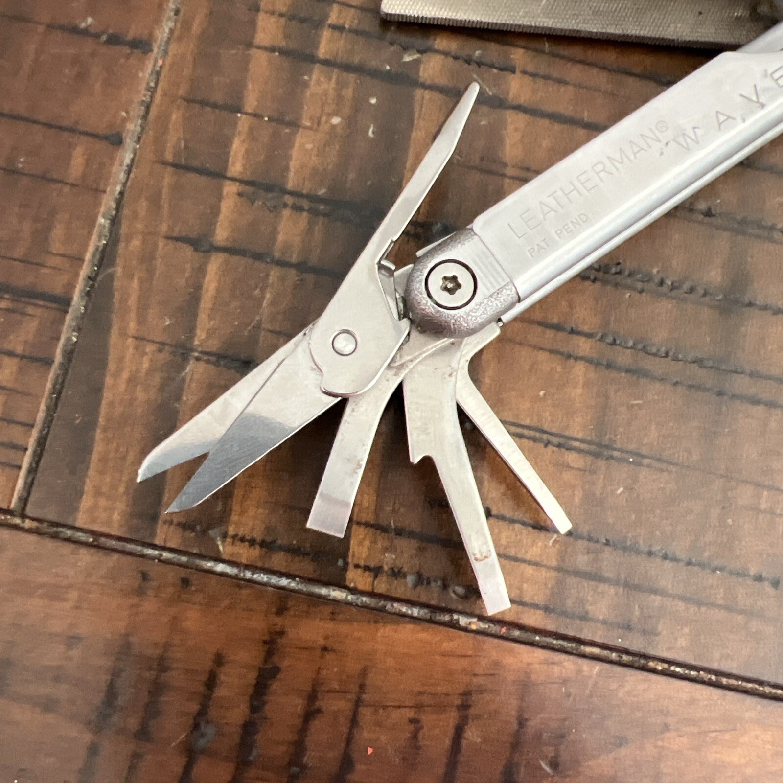 Leatherman Original Wave Leather Sheath Retired Collectable Pat Pend OG Rare New