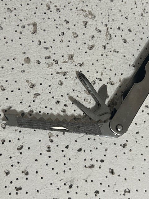 Vintage American Camper Stainless Steel Multi-Tool Pliers With Brown Sheath —