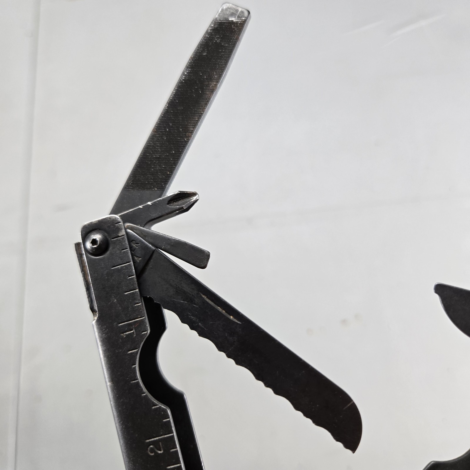 Vintage USA Gerber MultiTool Blunt Pliers Patent #5142721-#5212844 Stainless