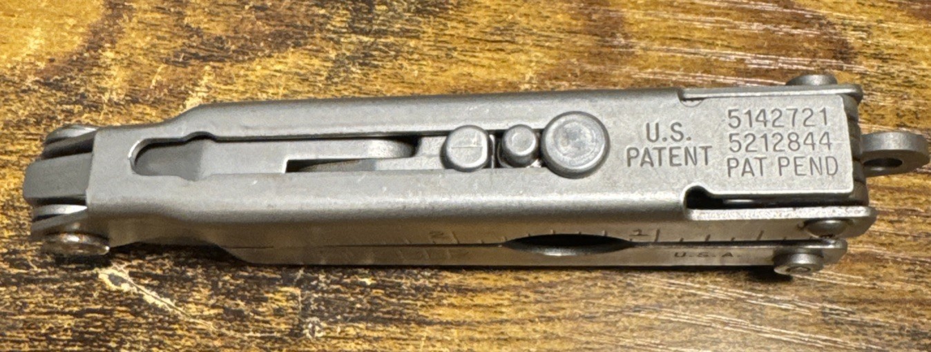 Gerber Multiplier Tool Pocket Knife #55800 In Box~Vintage~Broad Nose
