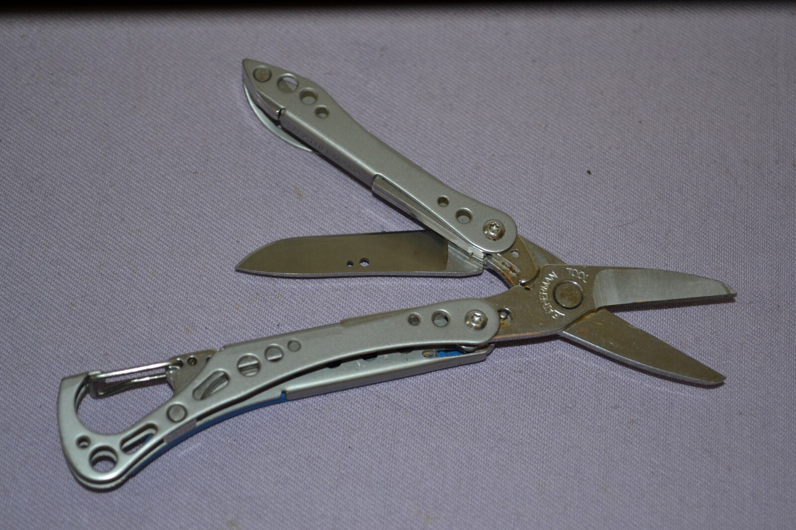 Leatherman Style CS Blue Stainless Multi-Tool Knife USA – Discontinued — Great