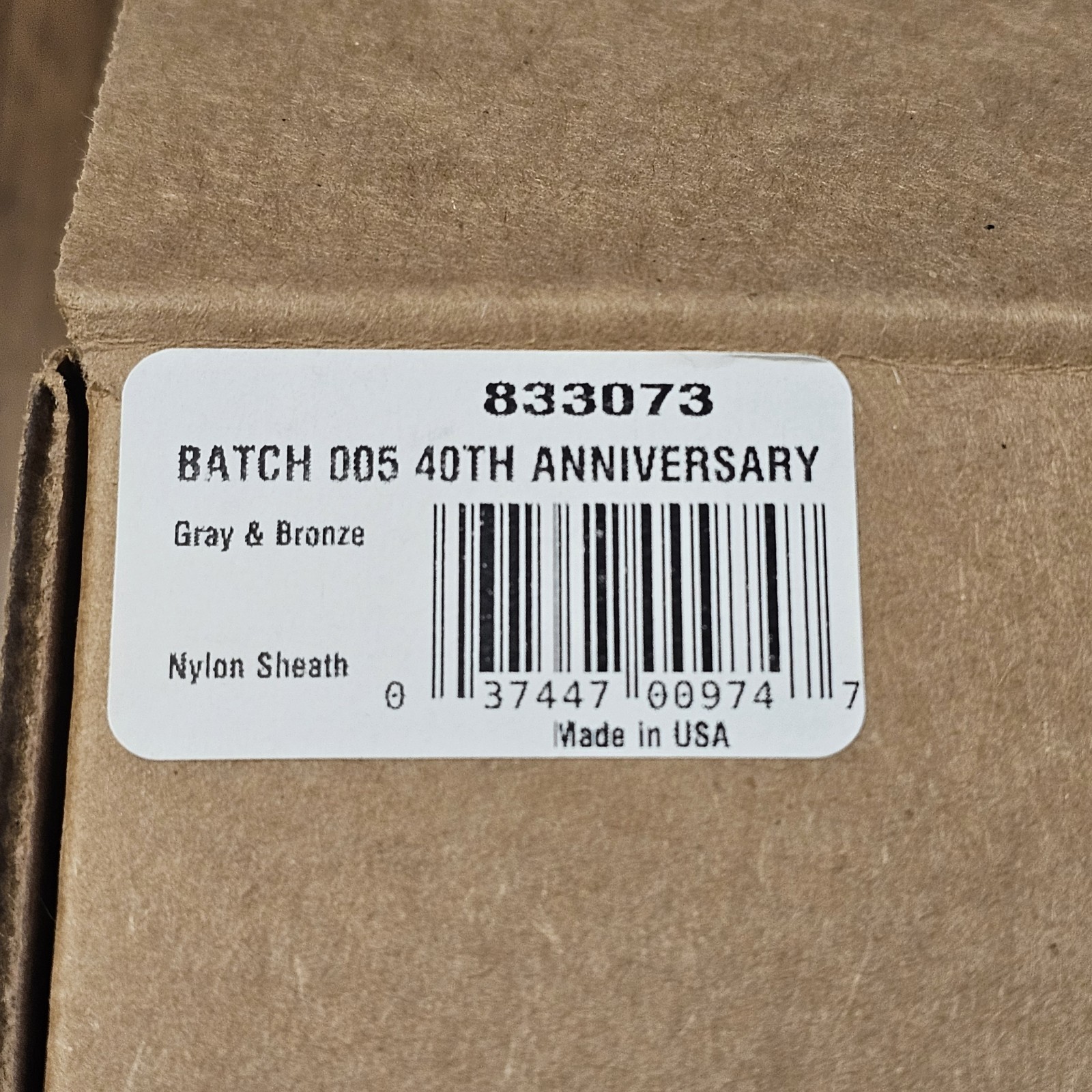 Gray Leatherman Garage Batch #005 40th Anniversary Tool Limited Rare – Brand New
