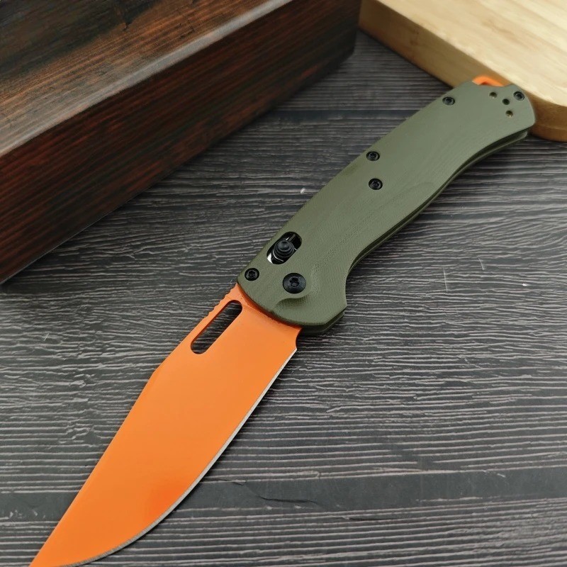 G10 Folding Camping Knife Ambidextrous Multi-Purpose BBQ Tool
