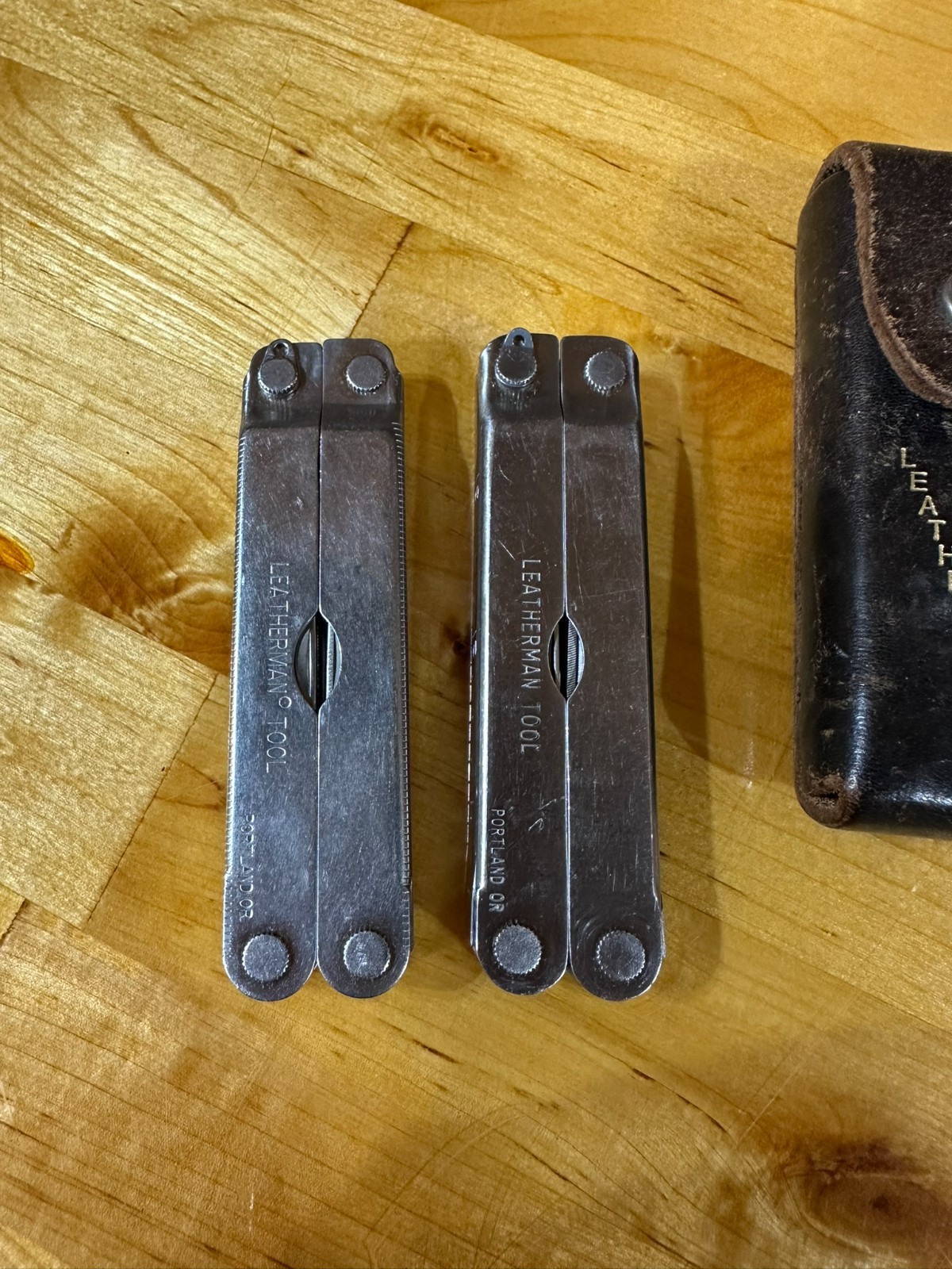 Vintage Leatherman Portland USA Multi Tools, Lot of 2 retired