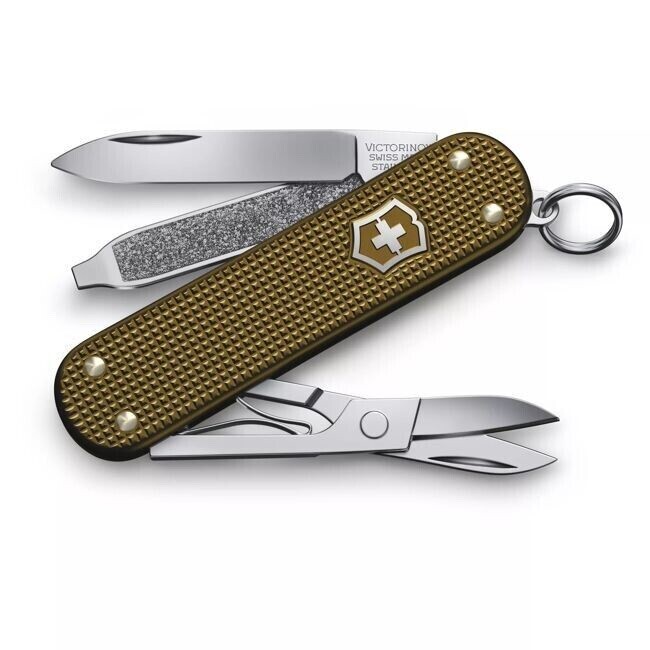 Swiss Army Knife, 2024 L.E. Classic Terra Brown Alox Victorinox, 0.6221.L24 NIB