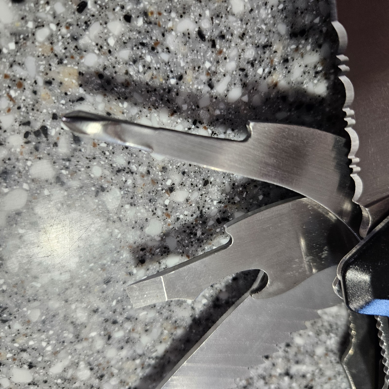 Kilimanjaro Magnus 9-in-1 XL Multi-Tool Folding with Snap Pouch. 10″ Blade Out!