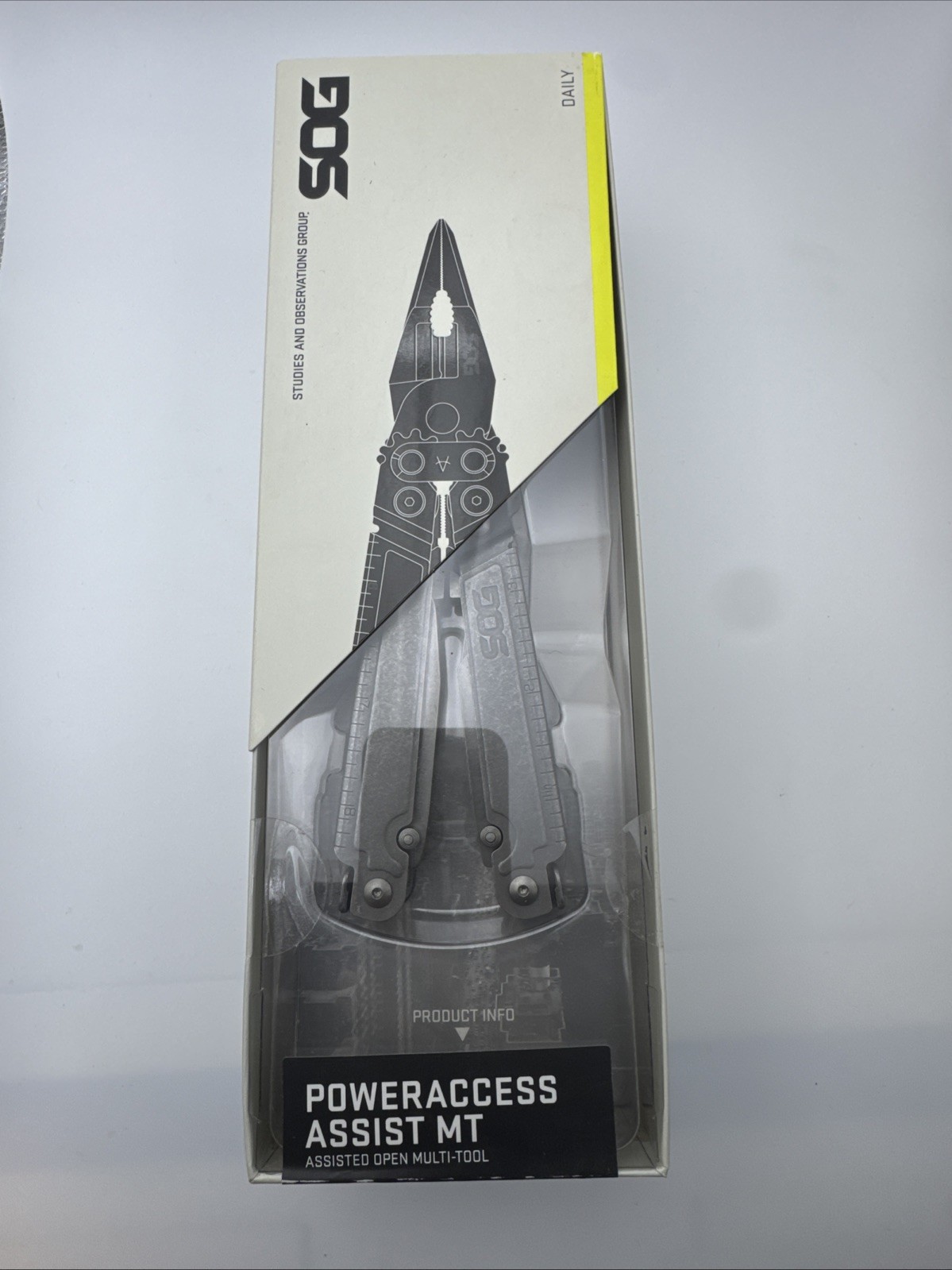 SOG PA3001-CP PowerAccess Assist Multi-tool Stonewashed