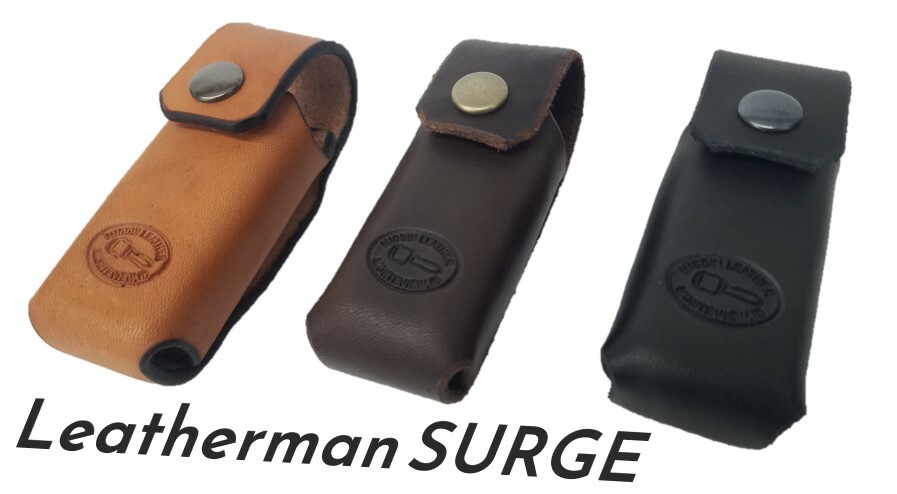 Leather Sheath for Leatherman SURGE Full Grain USA Handcrafted