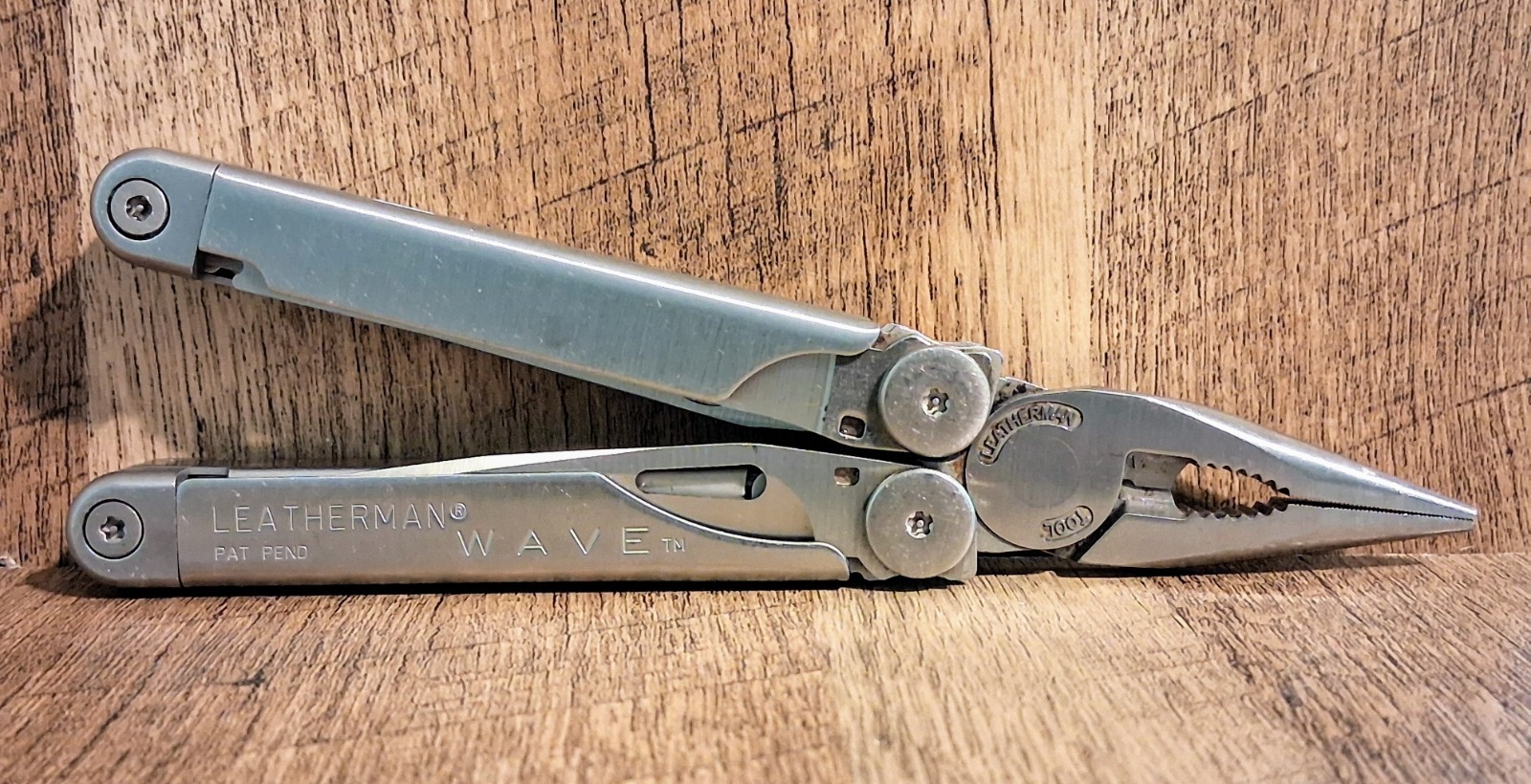 Leatherman Wave (Pat. Pending) Multi Tool + Original Leather Case Good Condition