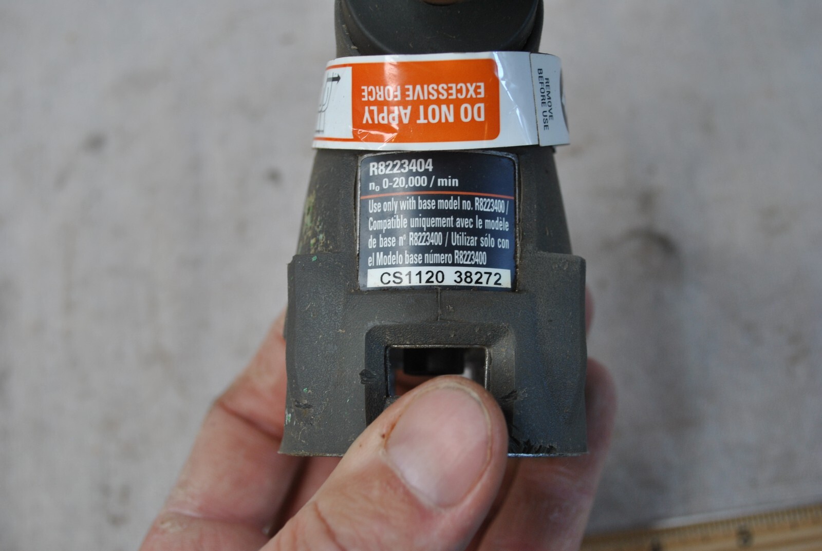 Ridgid R8223404 Job Max Multi Tool Head Only Tested