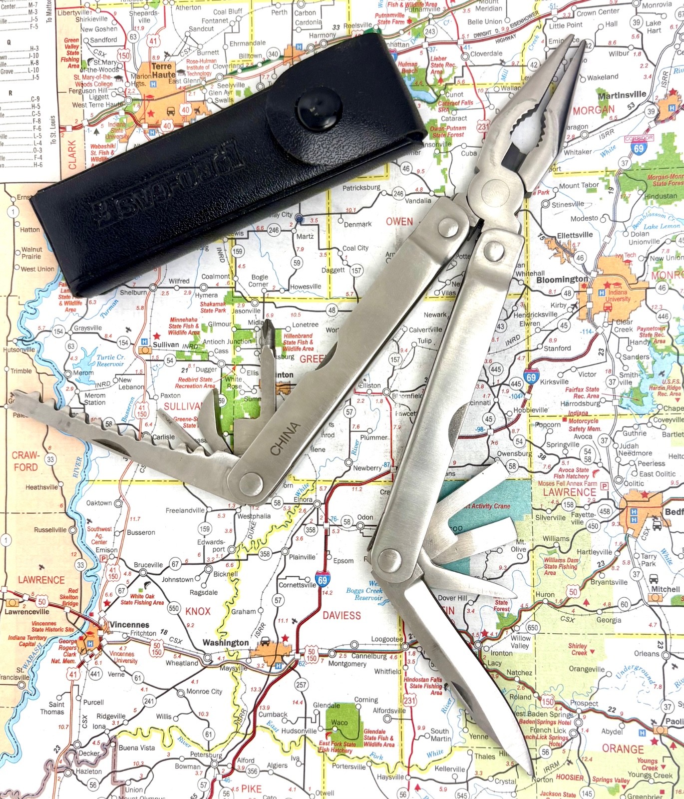 Pro-Case Stainless Steel Multi-Tool With Sheath