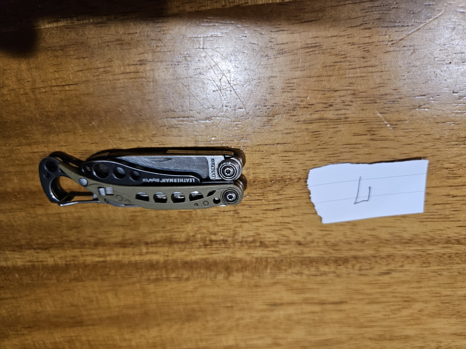 Rare Green Leatherman Style cs