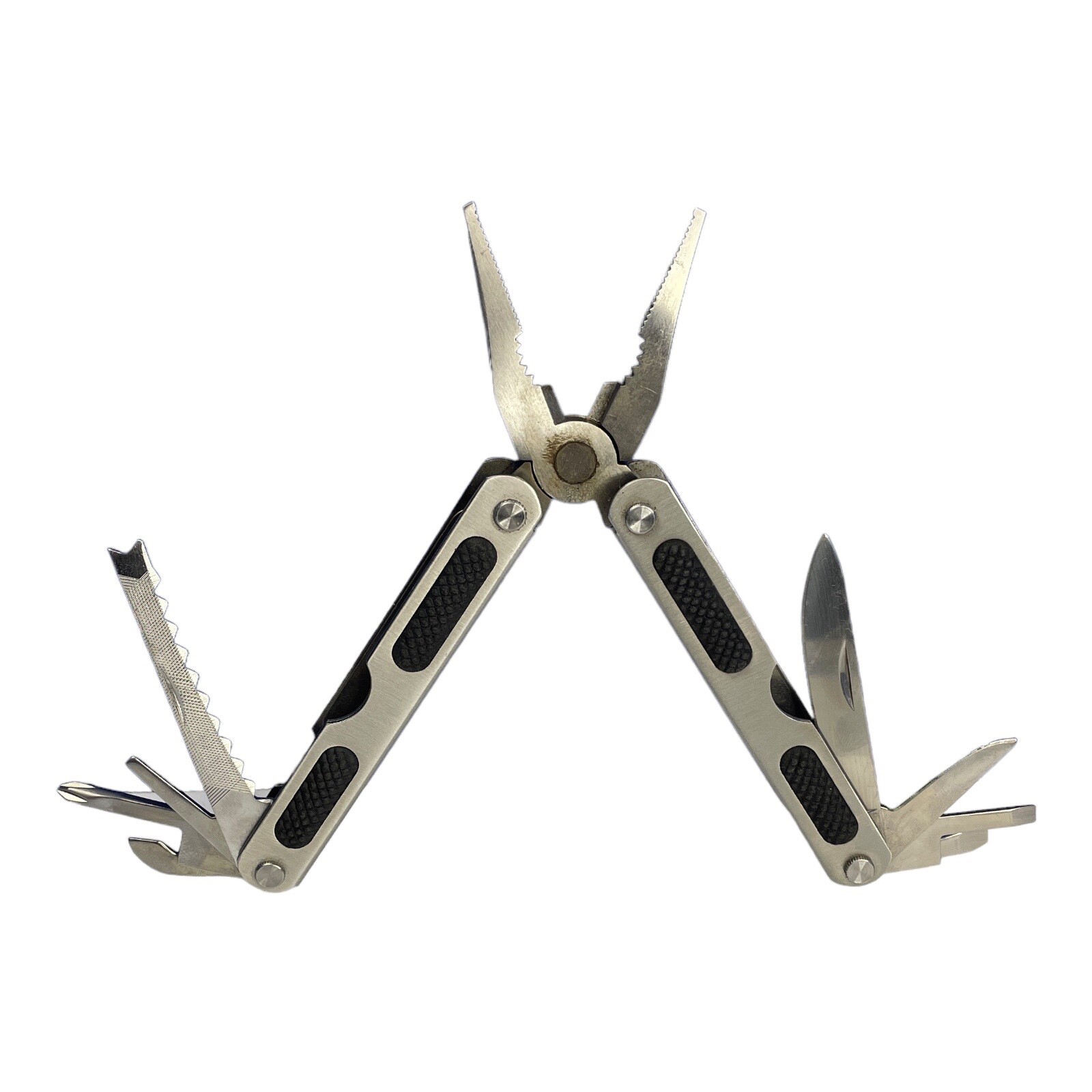 Allied Pocket Knife Multi Function Folding Tool & Pouch Pliers Knife Saw Drivers