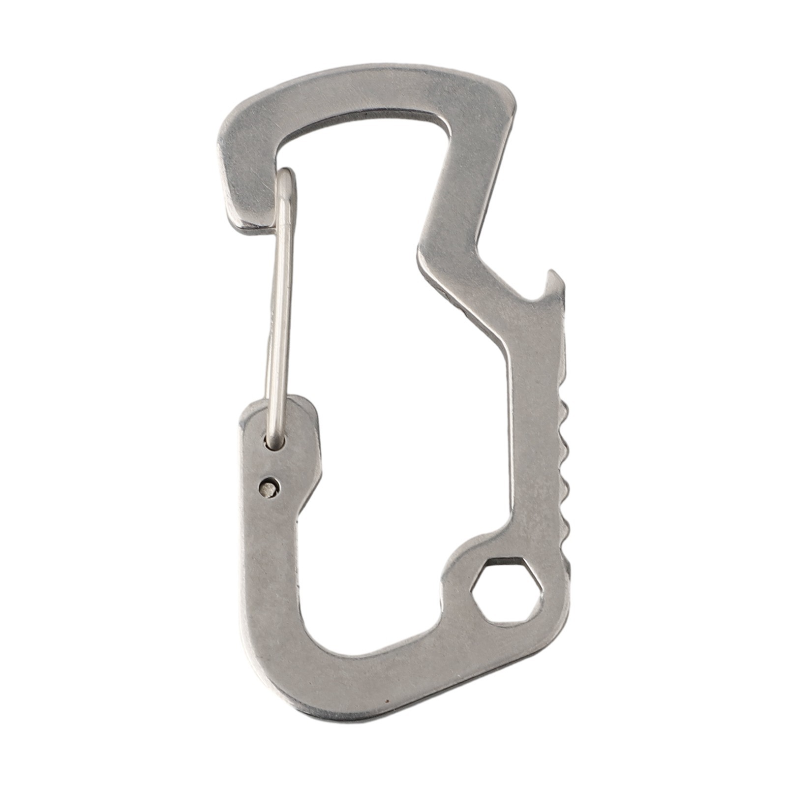 Lightweight Factory Carabiner Bottle Opener 1 Pc 3.3*6.8cm Inner Hexagonal