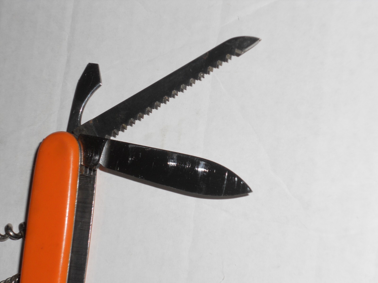 STIHL Pocket Knife With Multi Function Inox Solingen Germany No Marks On Blades