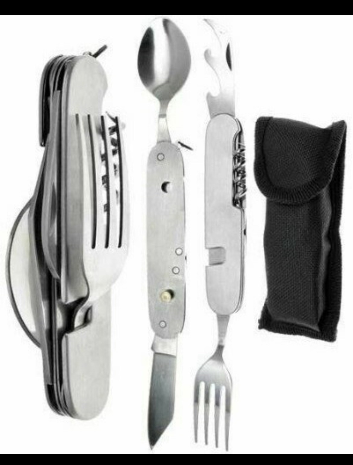 SE Survivor Series 7-in-1 Multifunctional Camping Tool with Pouch – KC5006S