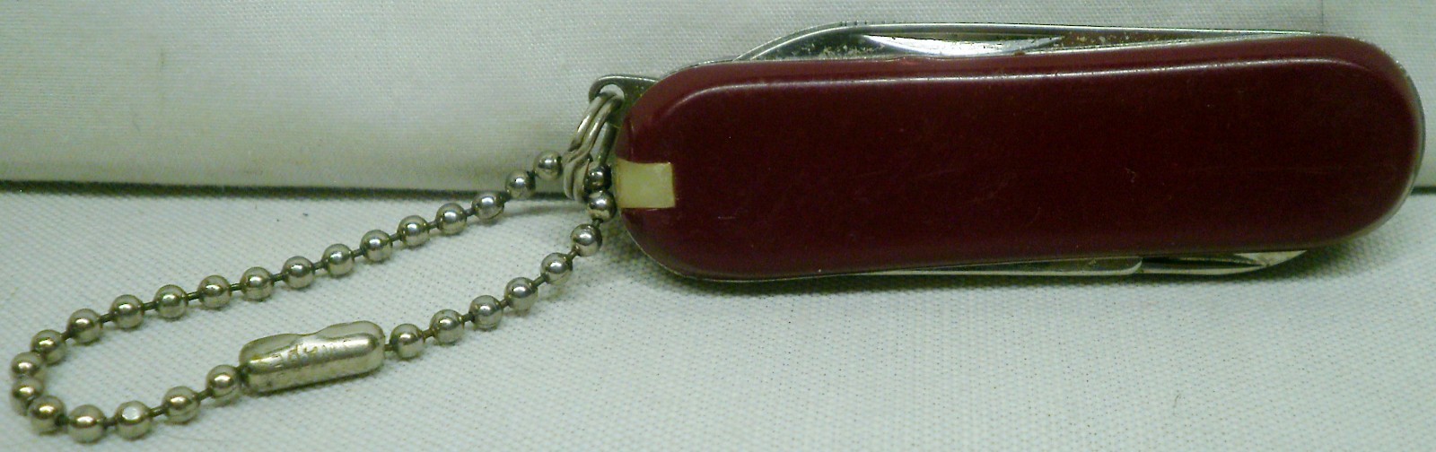 Vintage Utility Pocket Knife File Scissors Tweezers Toothpick Key Ring