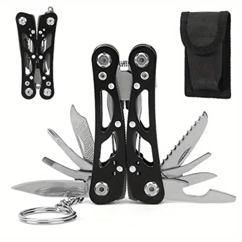 Folding Multi-tool Pocket Knife Pliers Mini Portable Fold Outdoor Hunting Surviv