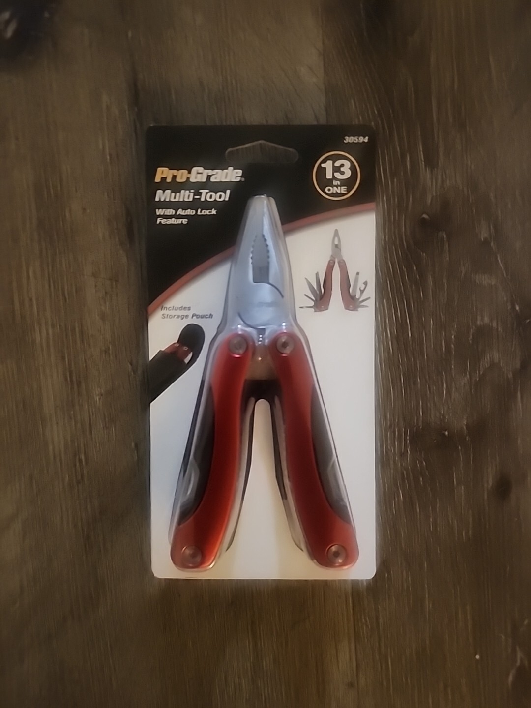 Pro-Grade 13-in-one Multi-Tool Stainless Steel Spring Loaded