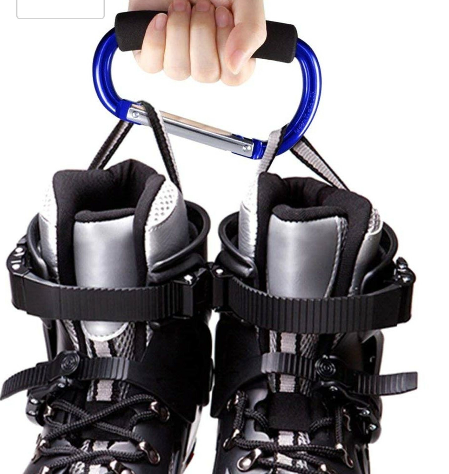 2 Pack Baby Walker Stroller Clip Hook Buggy Carabiner Diaper Hanger Bag