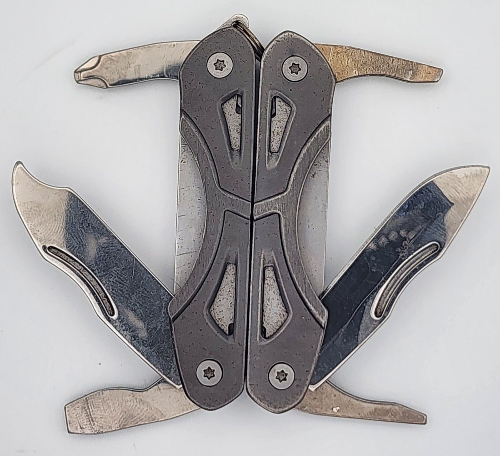 Gerber Mini Suspension Compact Multitool Folding Tool – Pliers Knife Screwdriver