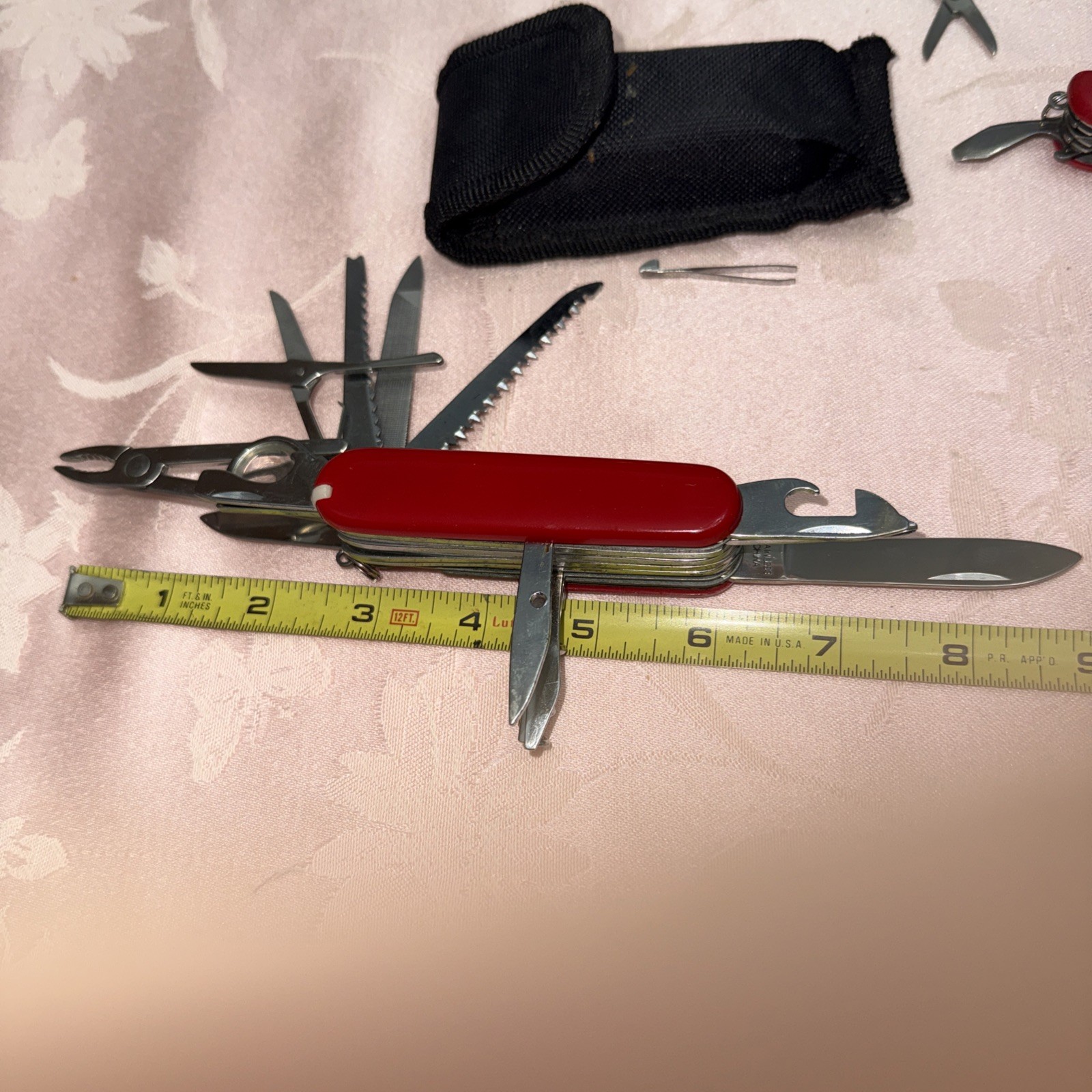 Lot 3 Portable Pocket Outdoor Camping Multi-Purpose Tool Knife Knife EUC
