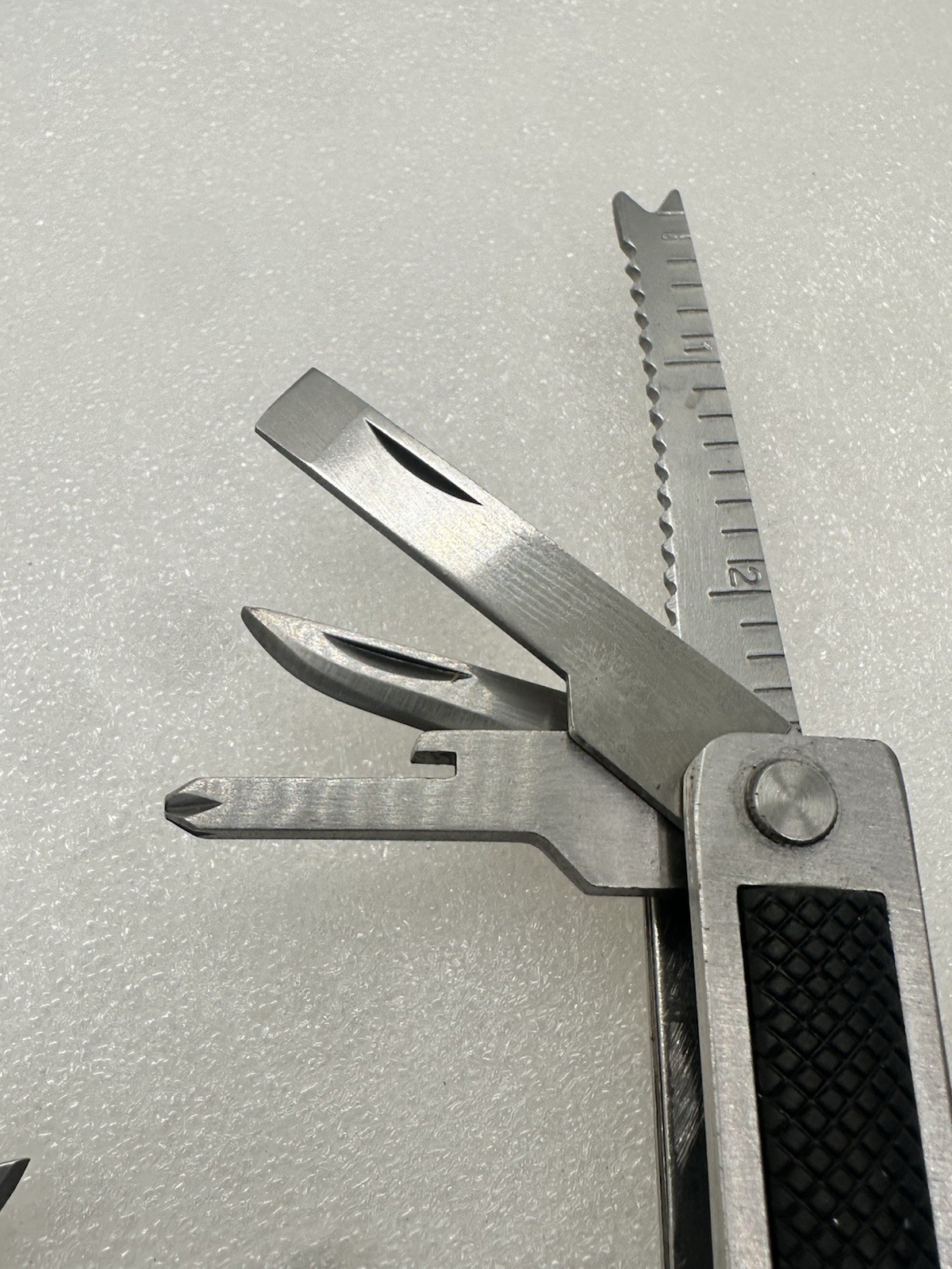 9-in-1 Stainless Steel Multi-Tool Pliers with Knife Screwdrivers Ruler