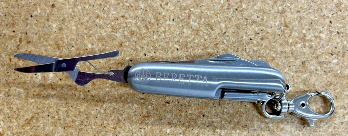 Beretta Multi-Tool New Pocket Tool with LED JK81OAO2 W/Belt Sheath