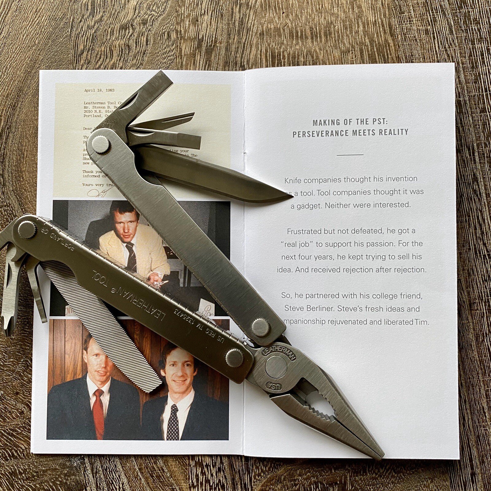 Leatherman Heritage PST Heritage Anniversary Original Batch “Box” Shaped Sheath