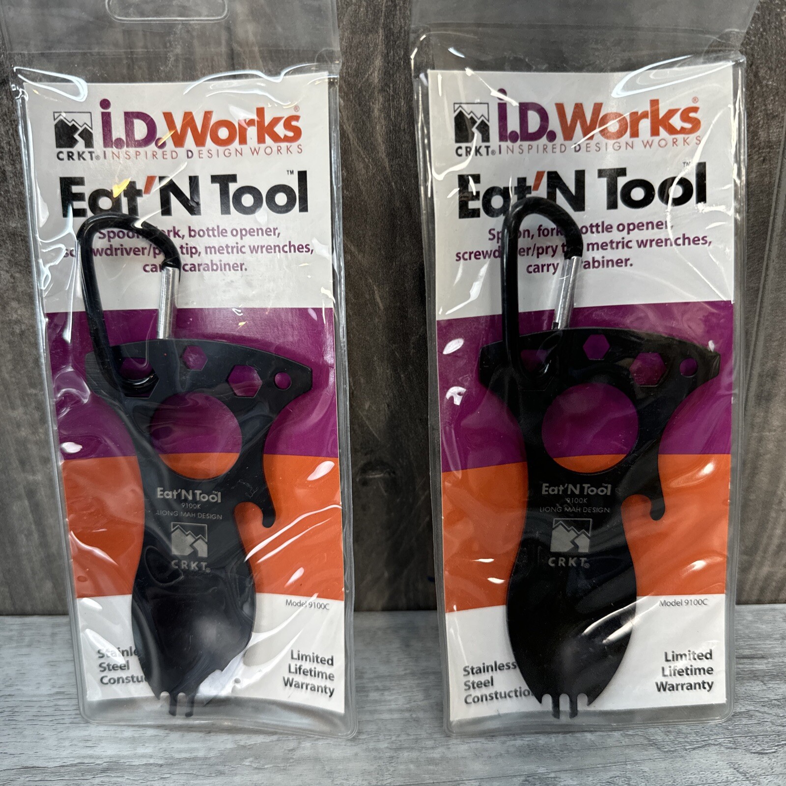 2 Pack New CRKT TOOL EAT’n TOOL Multi-Tool SURVIVAL SPOONS