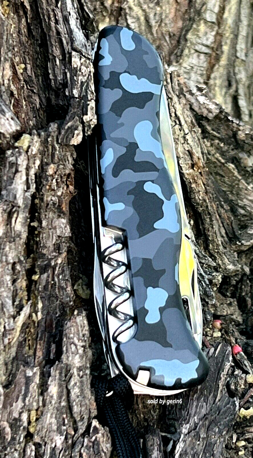 Victorinox Swiss Army Knife, Skipper Lockblade Camo Victorinox 0.8593.W942, NIB