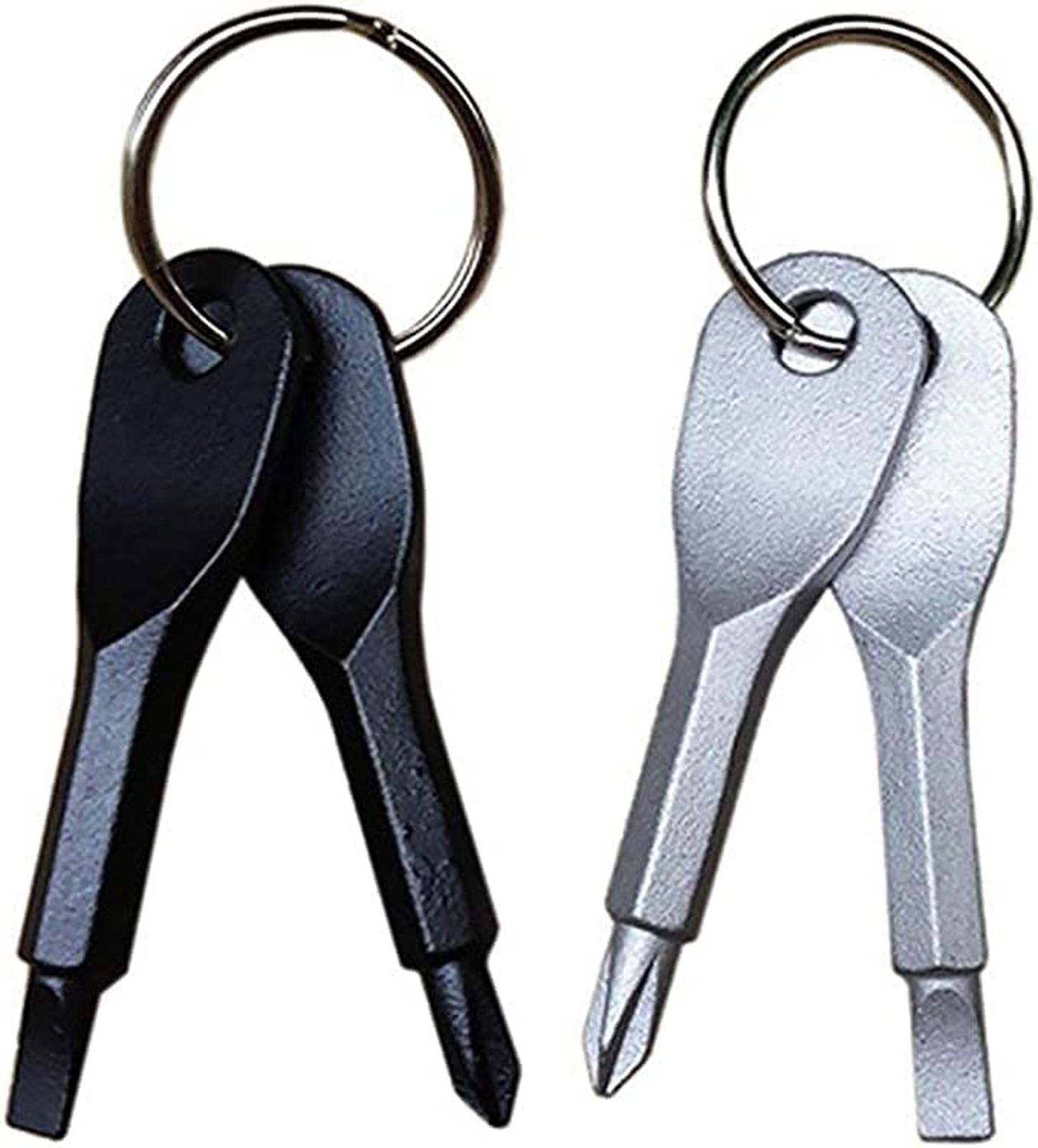 Mini Pocket Repair Hand Tool Portable Screwdriver Set Keychain Outdoor Tool K…