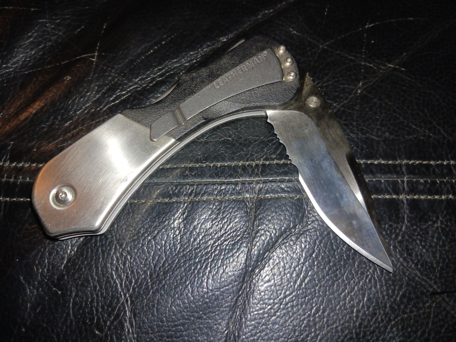 Leatherman Expanse Pocket Folding Knife Single Blade Rare