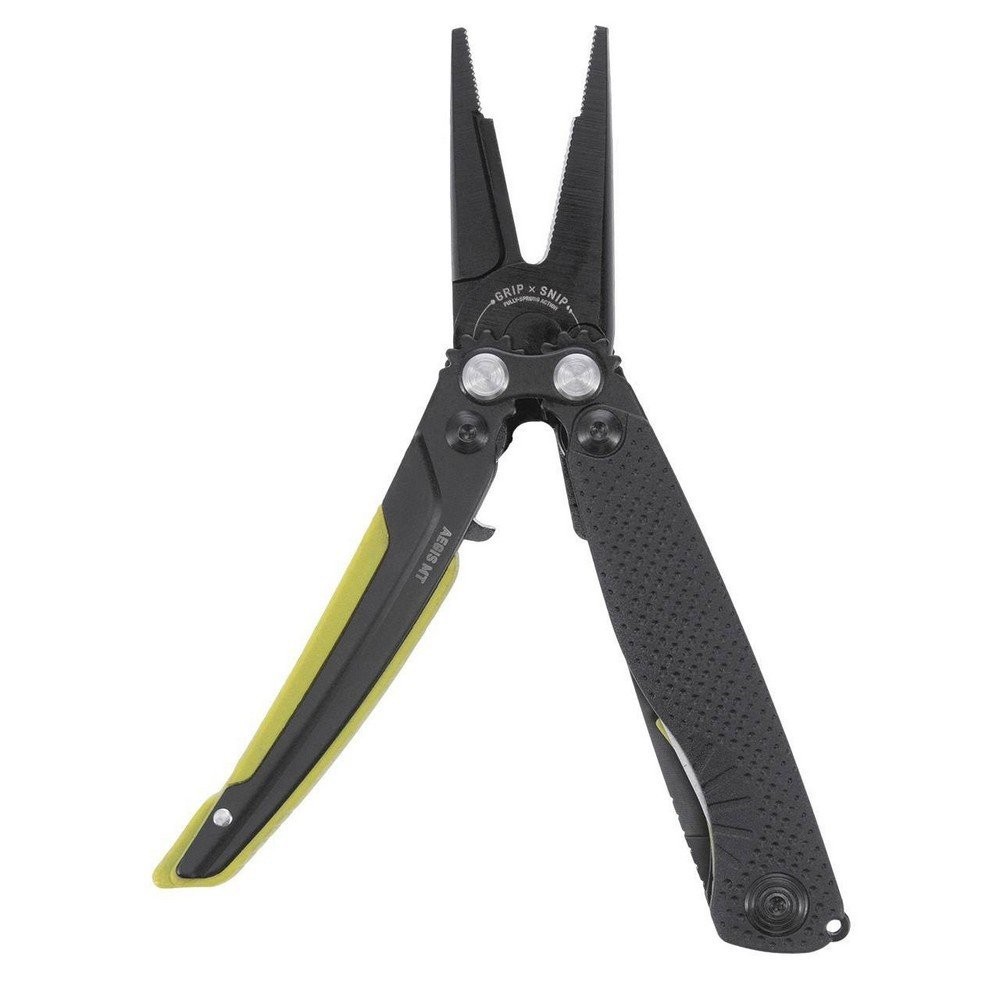 SOG Aegis Multi-Tool CRYO 440 Steel Blade Black-Moss GRN Handles – 29-41-03-41