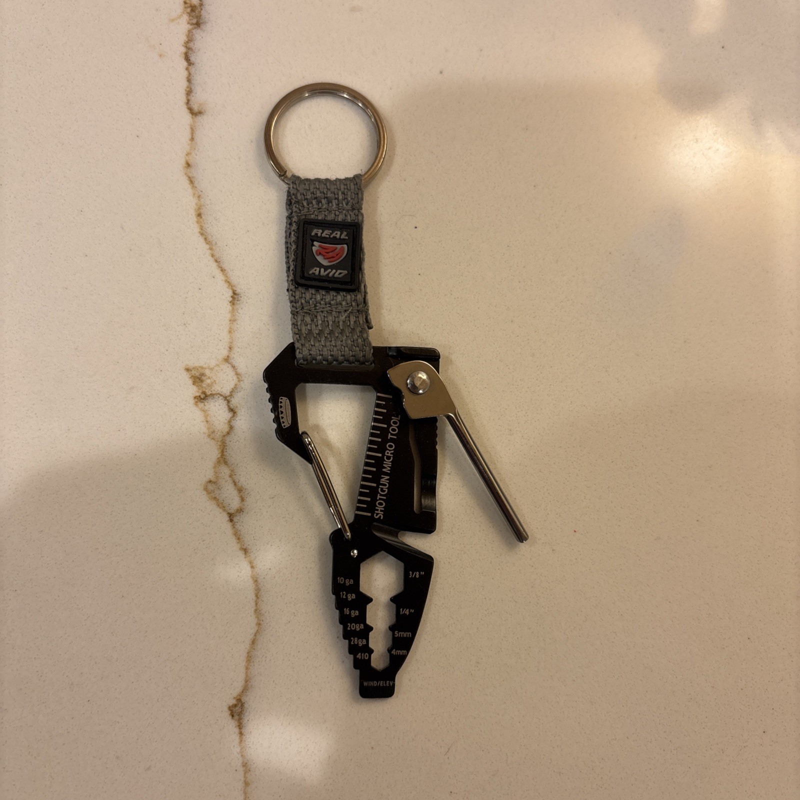 Real Avid Shotgun Micro Tool 17-in-1 Keychain Multi-Tool Choke Wrench – NIB