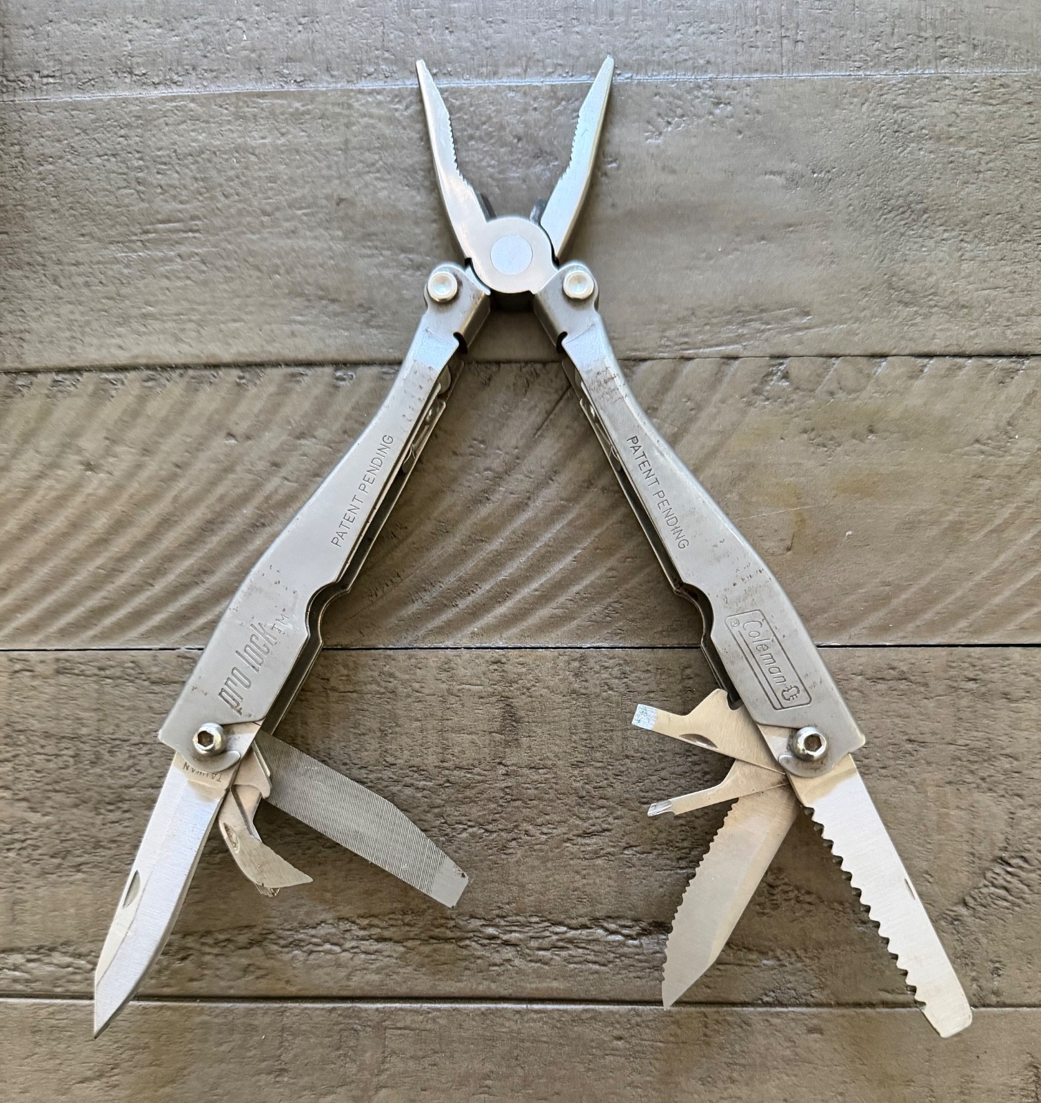 Coleman PRO LOCK Multi Tool Pliers 9 Tools in 1 with Case