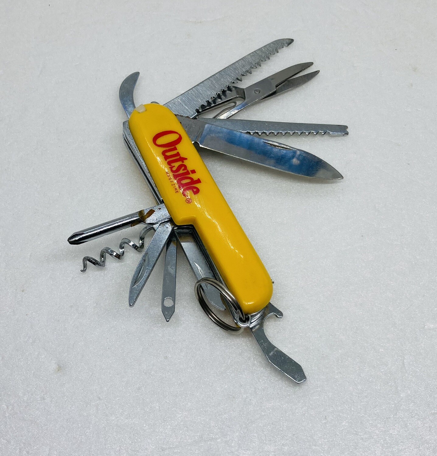 Vintage Outside Magazine Advertise Pocket Multitool 11 In 1 Stainless Steel O