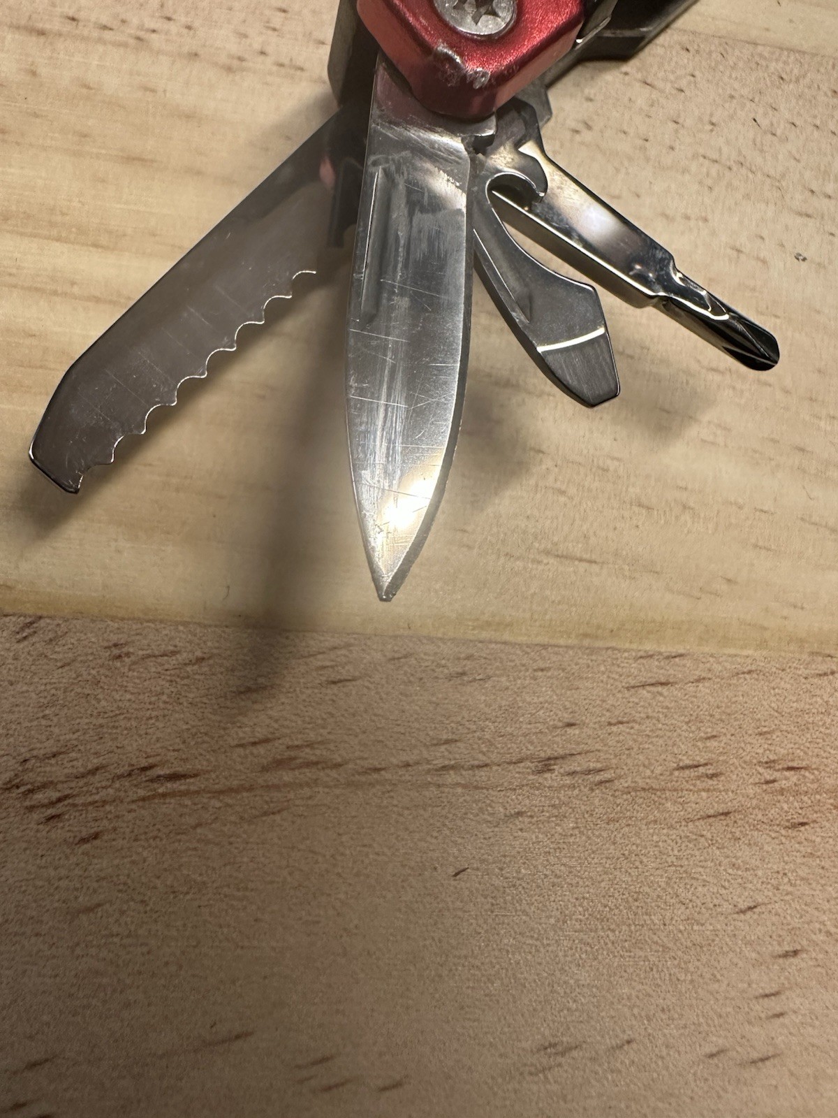 Traveler Stainless Steel 9 In 1 Multitool Plier Survival Camping 3” Closed Tool